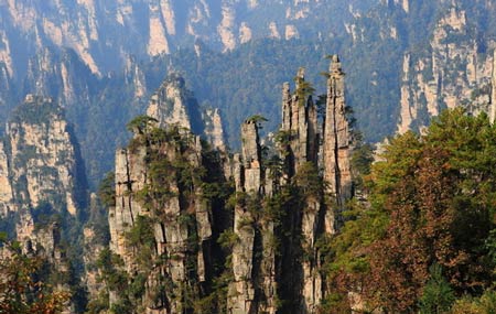 張家界國(guó)家森林公園精華景點(diǎn)品質(zhì)兩日游